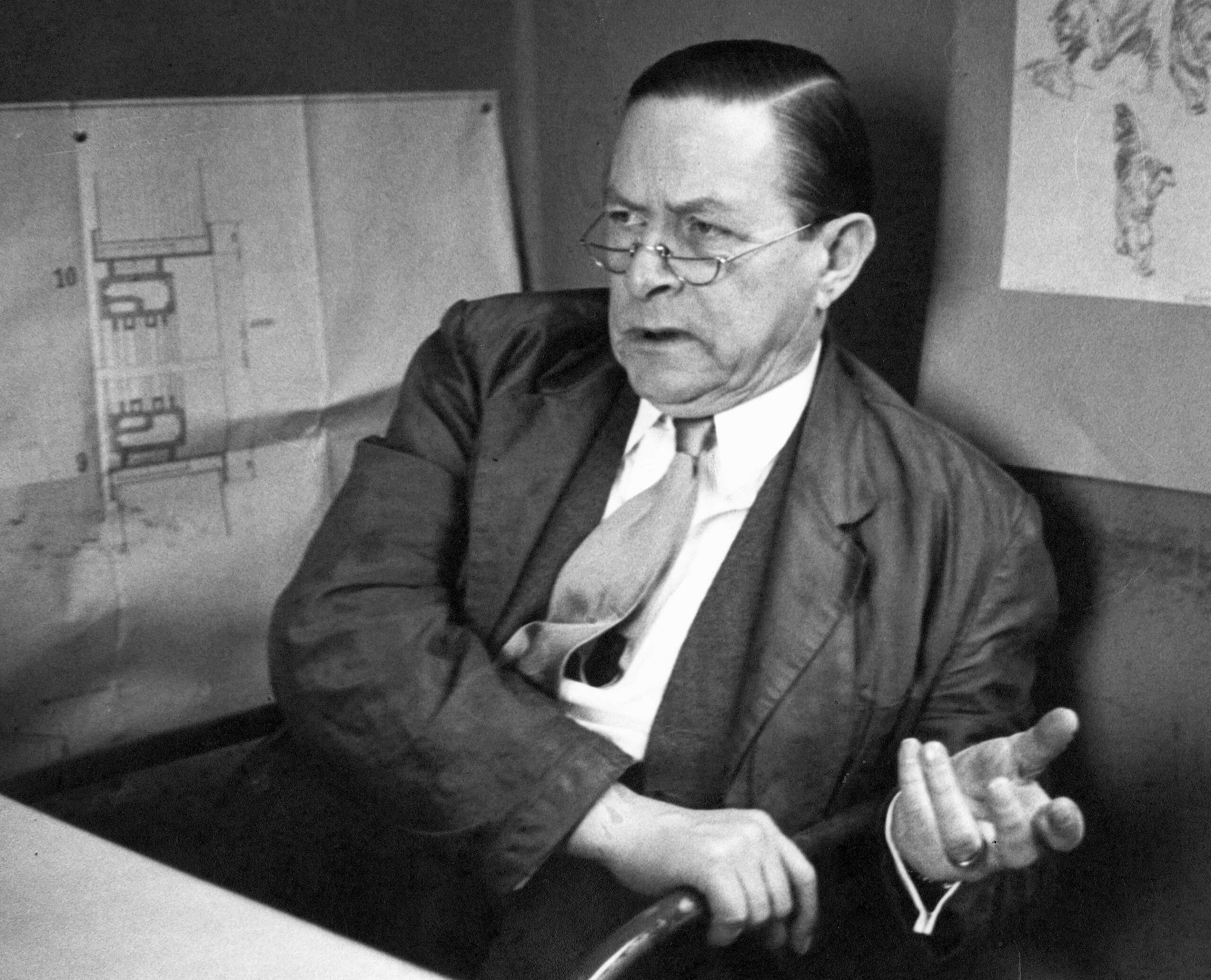 Arkitekten Björn Hedvall