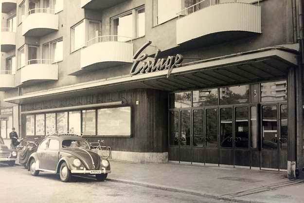 Essinge-Bios entré på Essinge Brogata 3